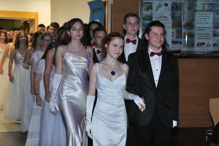 Pünktlich um 20.30 Uhr begann die Polonaise