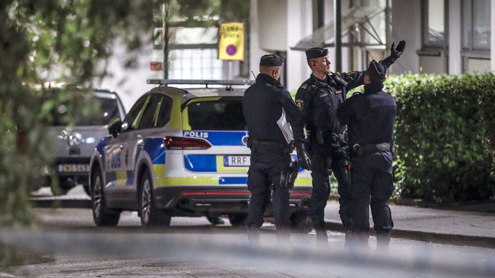 Sujetbild Polizei in Schweden