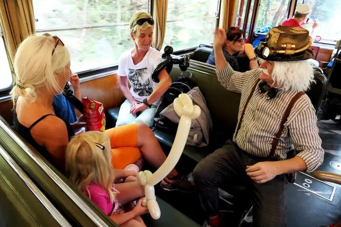 „Zauberhafte Erzbergbahn“ war das Motto der Themenfahrt, 