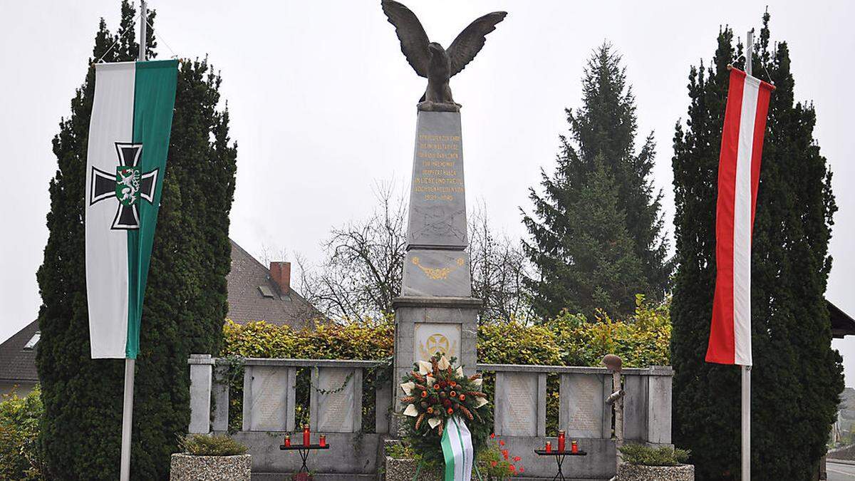 Das alte, umstrittene Denkmal von Bartholomä