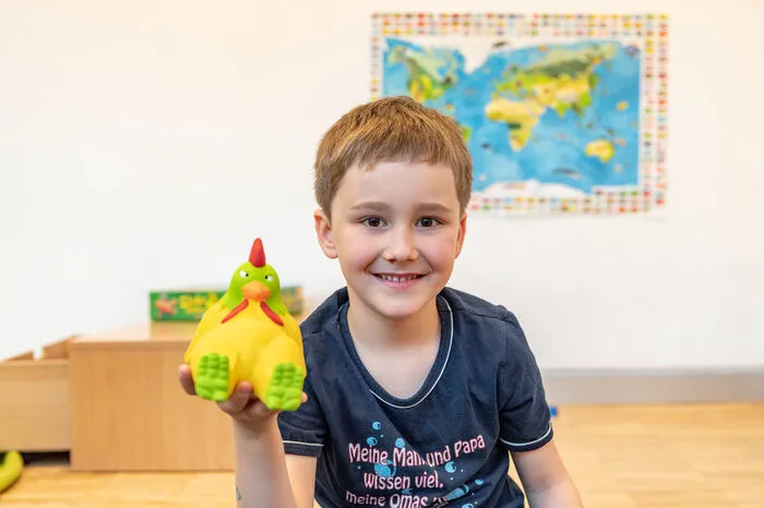 Maximilian (5) glaubt hingegen, ...
