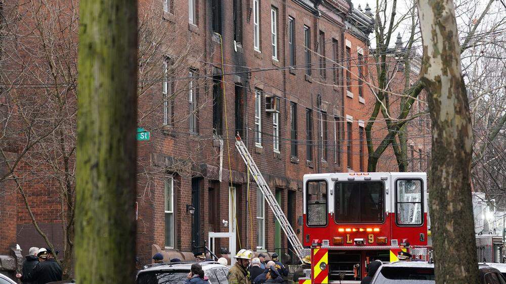 Verheerender Wohnungsbrand im Stadtteil Fairmount in Philadelphia