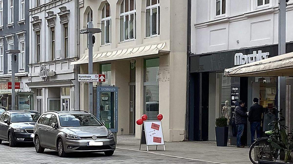 Der Tatort in der Leobener Homanngasse