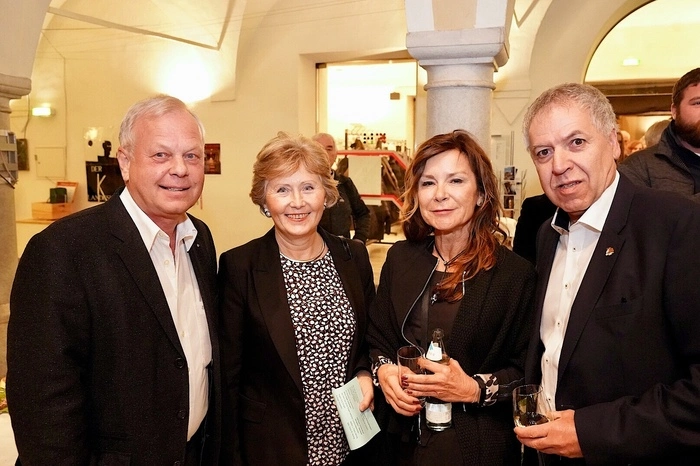 Vizebürgermeister Peter Neuwirth und Kulturstadtrat Franz Eder mit Gattinnen