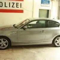 Eher unscheinbar für ein Raser-Auto, der BMW 116i