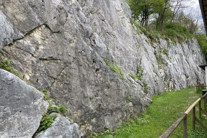 Die Wand in Arnoldstein ist vor allem für Kinder sehr gut geeignet