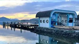 Die Hauptbrücke in der Ostbucht wird derzeit umfassend saniert