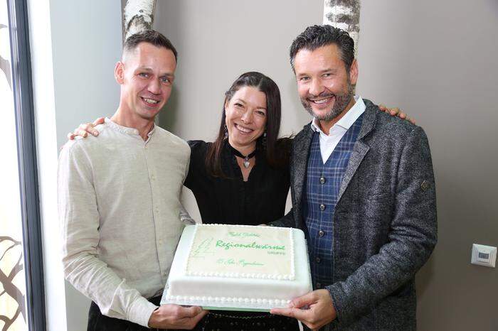 15 Jahre Regionalwärme in Kärnten feiern heuer die Geschäftsführer Thomas Modritsch, Sabrina Martin und Johann Hafner (von links)