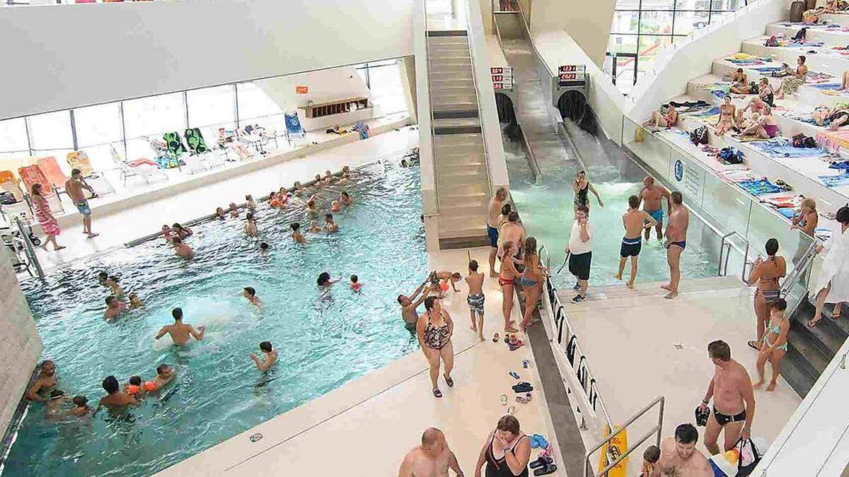 Gut aufgepasst haben die Bademeister der Kärnten-Therme