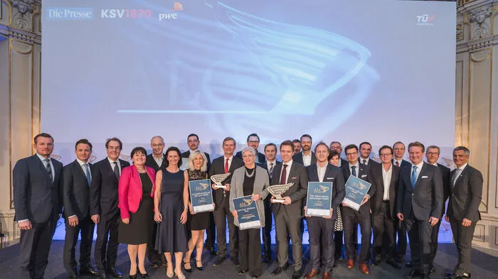Zum 19. Mal wurde der Preis "Austria's Leading Companies" für die wirtschaftlich erfolgreichsten Unternehmen im jeweiligen Bundesland vergeben.