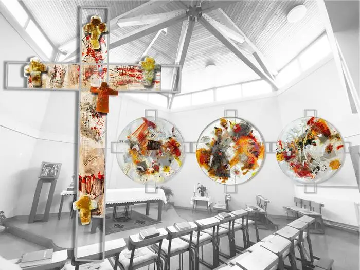 Auch die Werktagskapelle in seiner Heimatgemeinde gestaltete Georg Brandner neu