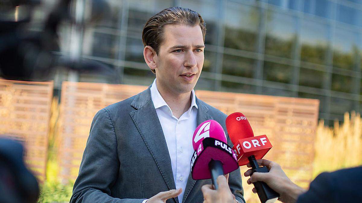 Parteichef Sebastian Kurz