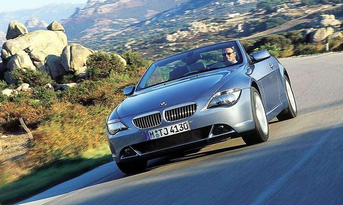Ab 2004 gab es den 6er BMW auch als Cabrio