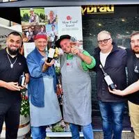 Gegam Kazaris, Herwig Ertl, Luigi Faleschini, Mario Molinari und Matteo Bricci