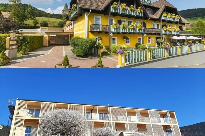 Vorher - Nachher: Der Waldhof Muhr in Pöllau wurde komplett umgebaut