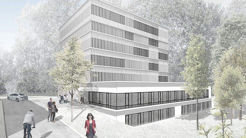 So soll das Zentrum der Silicon Austria Labs aussehen, das ab Herbst auf dem Campus der TU Graz gebaut wird