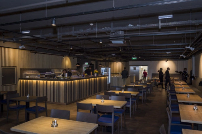 200 Sitzplätze bietet das neue Restaurant.