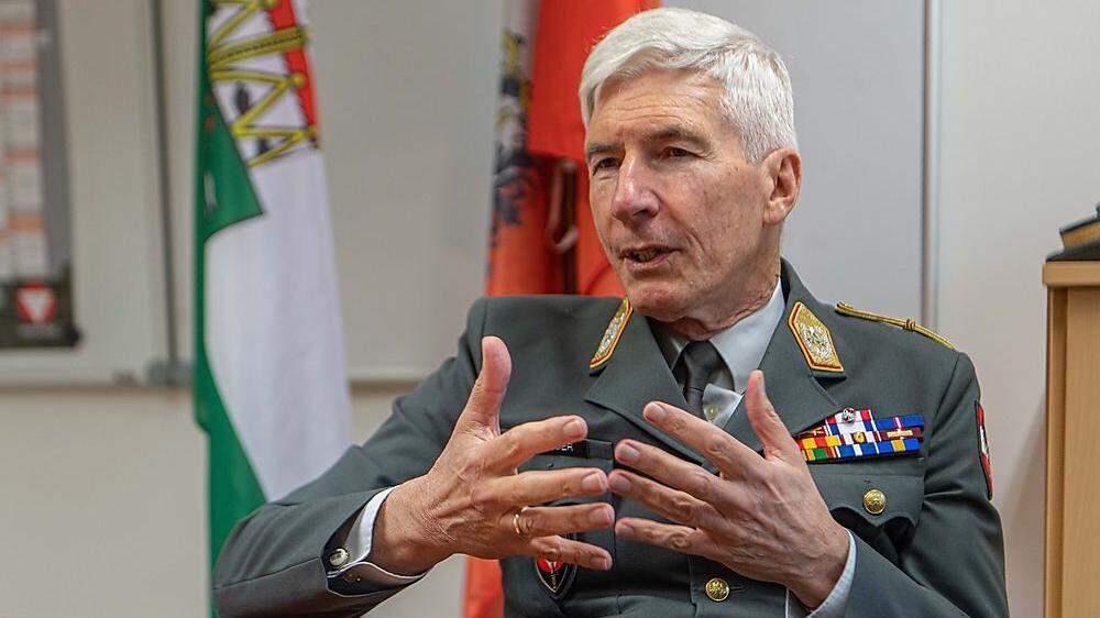 Robert Brieger wird am 6. Mai als Generalstabschef verabschiedet