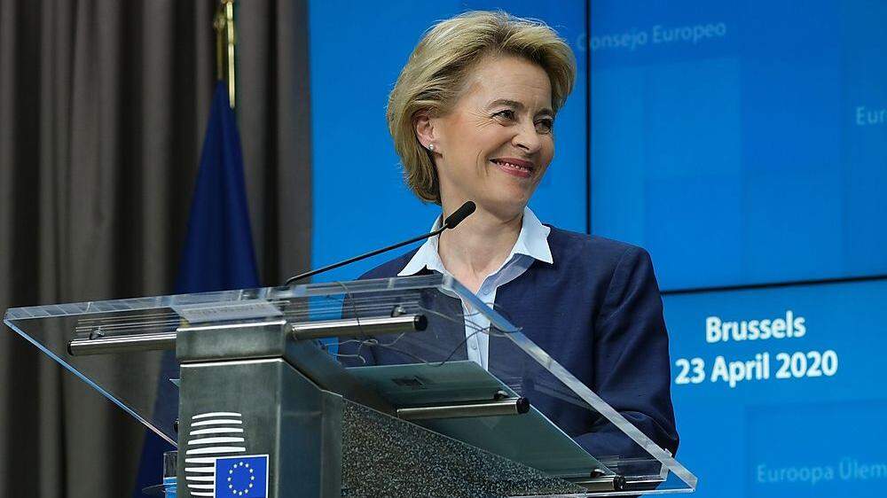 Ursula von der Leyen steuert im Namen der EU eine Milliarde Euro bei