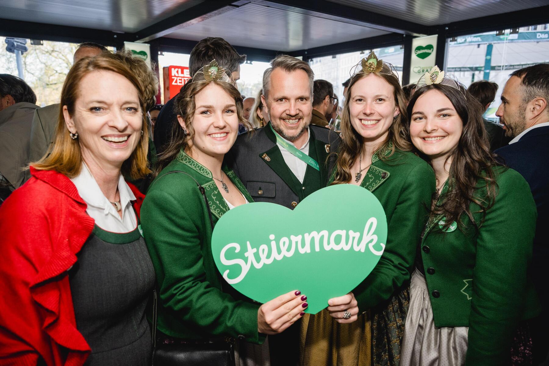 Steiermark-Frühling: Die Politik gab sich ein frühlingshaftes Stelldichein
