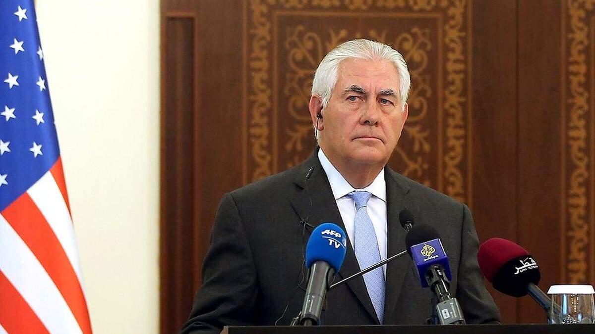 Außenminister Rex Tillerson