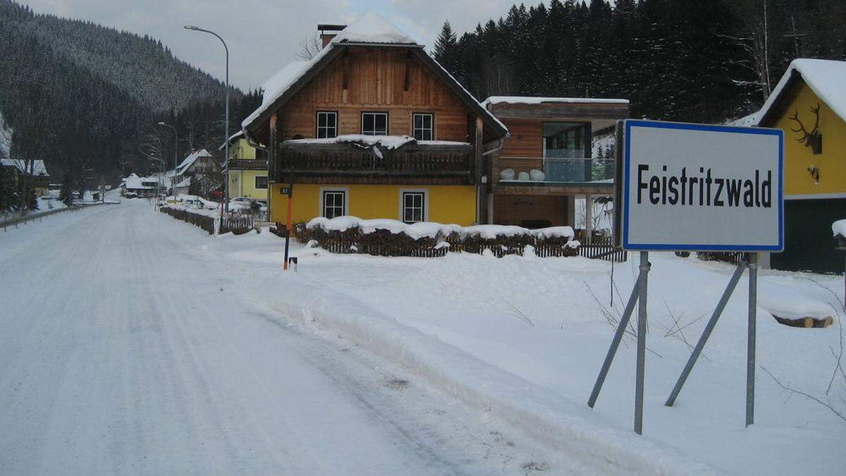 Feistritzwald, ein Ortsteil von Rettenegg Richtung Feistritzsattel