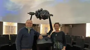 Das neue Führungsteam am Sternenturm: Bernhard Dietrich (technischer Leiter) und Ute Kles-Galati (Geschäftsführerin)