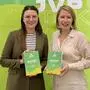 Antonia Herunter (links) und Abgeordnete Julia Majcan präsentieren das ÖVP-Zukunftspapier