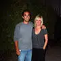 Pete Sampras mit seiner Frau Bridgette Wilson-Sampras 