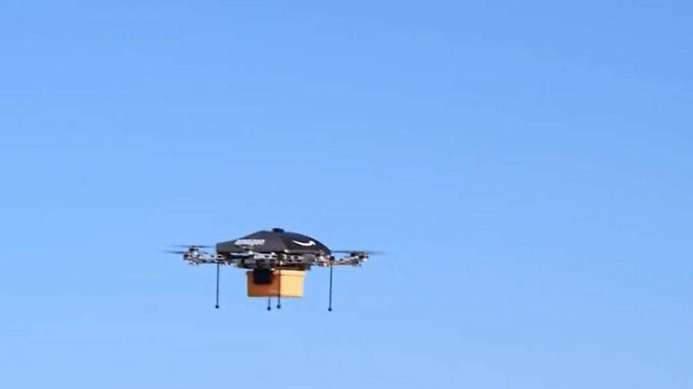 Amazon könnte in Großbritannien schon bald per Drohne ausliefern