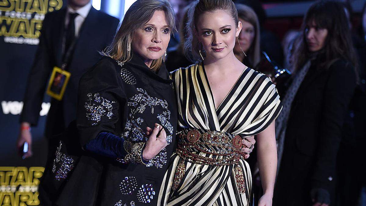 Carrie Fisher mit Tochter Billie Lourd