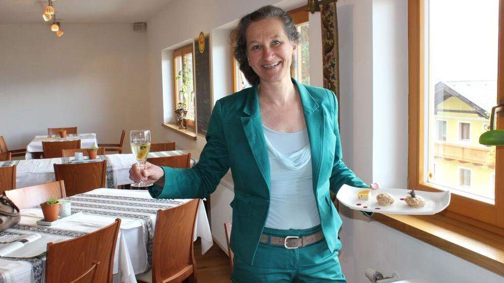 Katharina Fischer betreibt das Kulturhaus Klanggestalt seit fünf Jahren und kocht vegan