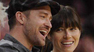 Justin Timberlake und Jessica Biel 