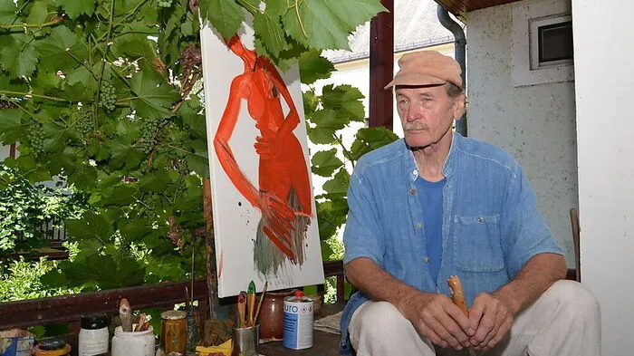 Maler Gerald Brettschuh aus Arnfels feierte heuer seinen 75. Geburtstag mit einer großen Schau.