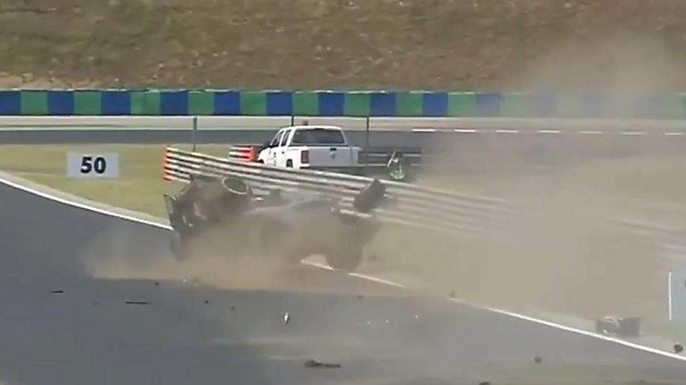 Der Unfall von Sergio Perez
