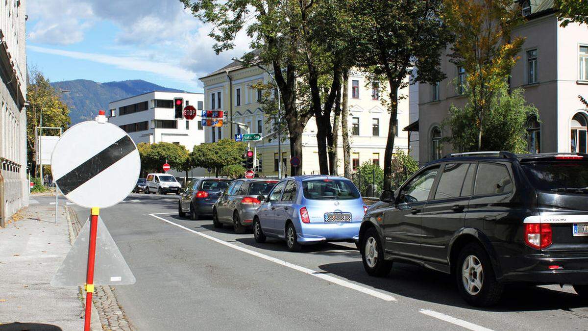 In der Stadt ist derzeit vielerorts mit Behinderungen zu rechnen