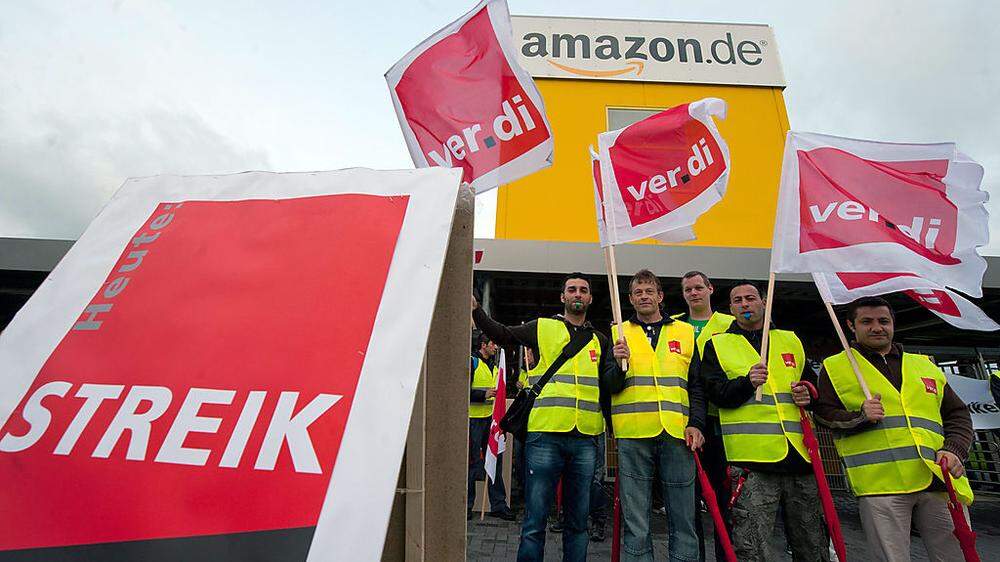 Amazon wird in Deutschland wieder bestreikt