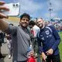 Selfies mit Konrad Laimer sind auch in den USA begehrt
