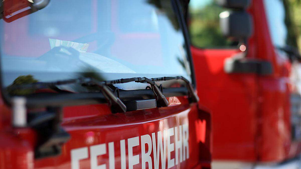 Die Feuerwehr Hartberg war mit zwölf Mann im Einsatz