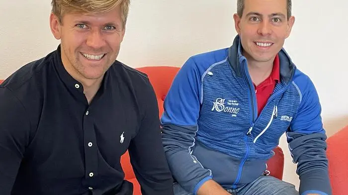Jürgen Kern (Geschäftsführer der Quetschn Academy) und Thomas Holzer.