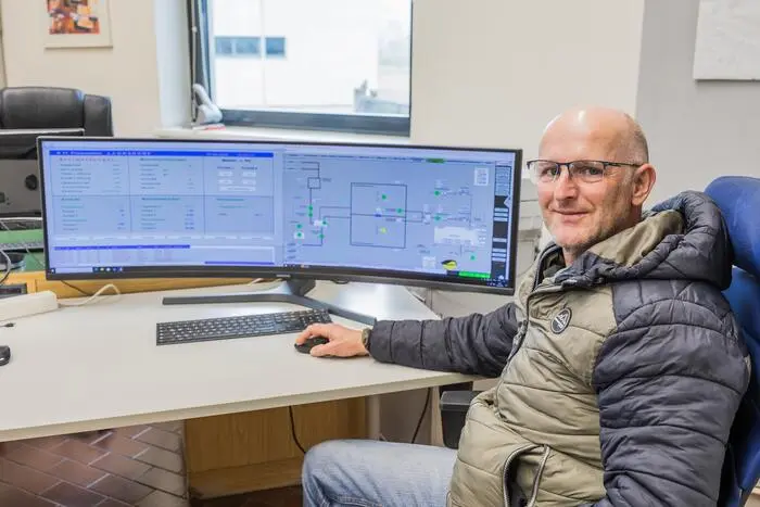 Betriebsleiter Michael Reibnegger hat alles im Blick
