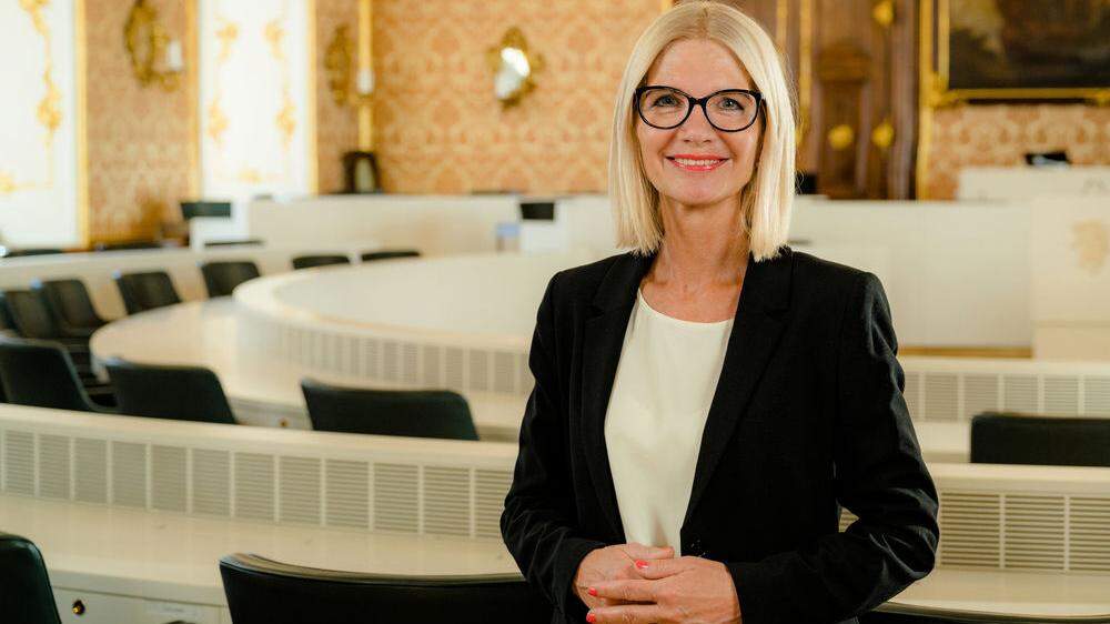 Gabriele Kolar ist neue Präsidentin des Landtages Steiermark
