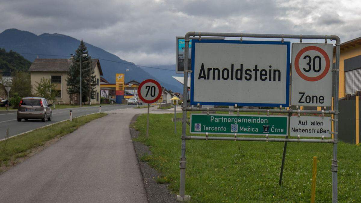 Im Raum Villach und besonders in Arnoldstein kann es stark regnen