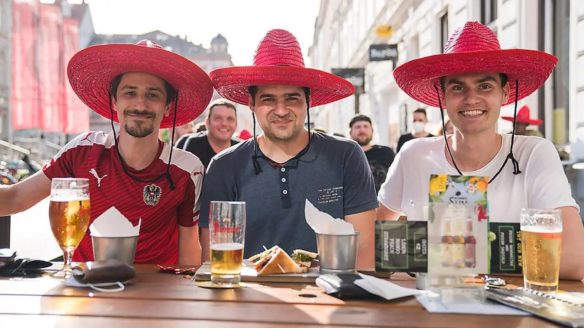 Viva Mexico? Nein, es lebe Rot-Weiß-Rot