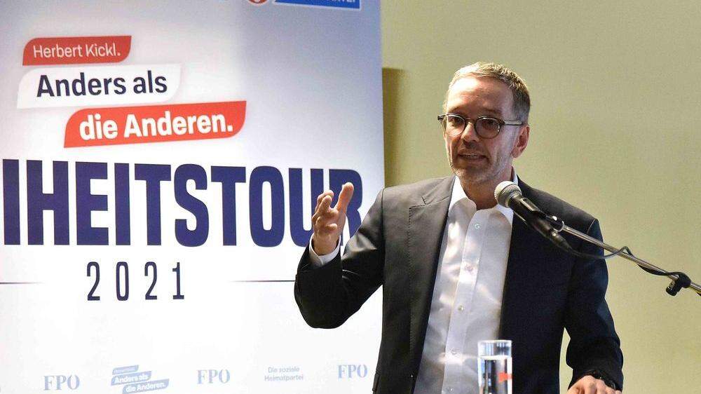 FPÖ-Chef Herbert Kickl verbreitet aus Sicht von Pharmakologen ´gefährliche Falschinformationen´