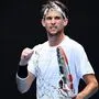 Thiem mit dem neuen Adidas-Dress