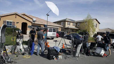 Aus diesem Haus wurden die 13 Kinder befreit