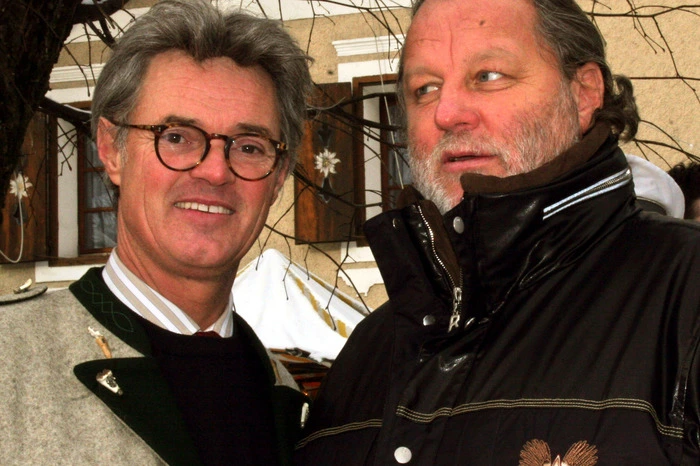 Kartnig mit Charly Temmel