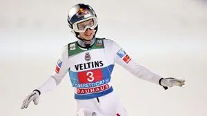 OBERSTDORF,GERMANY,29.DEC.25 - NORDIC SKIING, SKI JUMPING - FIS World Cup, Four Hills Tournament, large hill, men. Image shows Daniel Tschofenig (AUT).
Photo: GEPA pictures/ Thomas Bachun