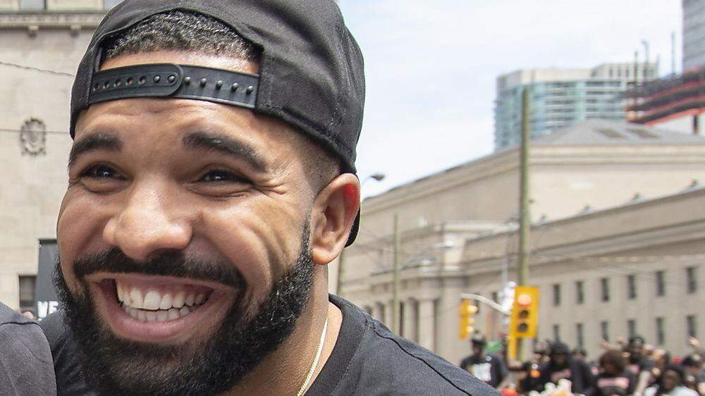 Drake, hier noch voll jugendlichem Enthusiasmus